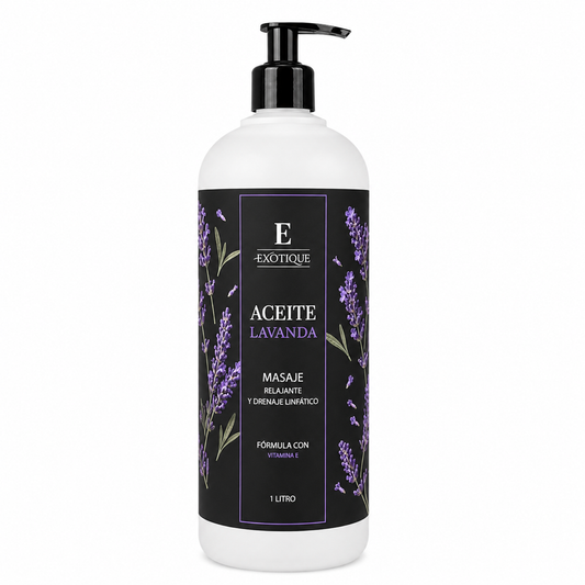 Aceite de Masaje Exotique Lavanda 1 Litro