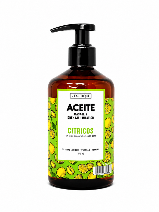 Aceite de Masaje Exotique Cítricos 250 ml