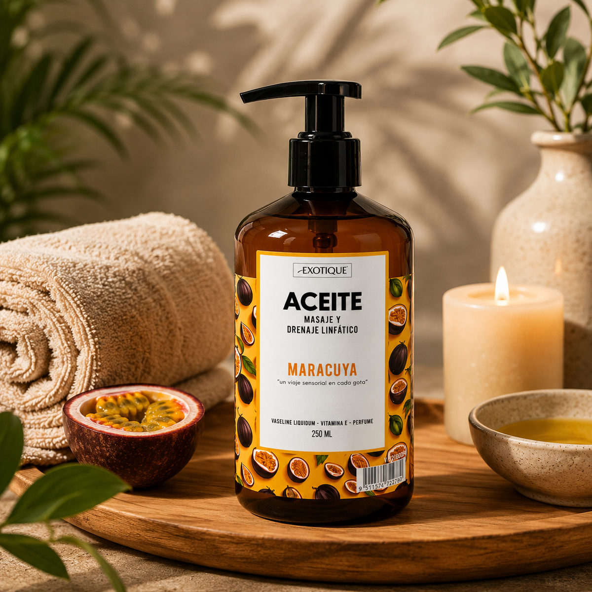 Aceite de Masaje Exotique Maracuyá