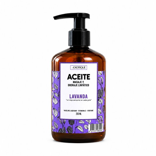 Aceite de Masaje Exotique Lavanda 250 ml
